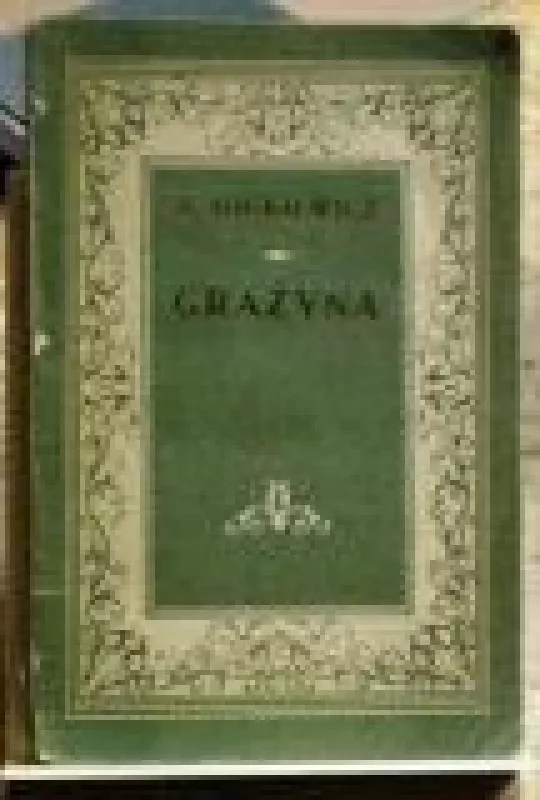 Grażyna - Adam Mickiewicz, knyga