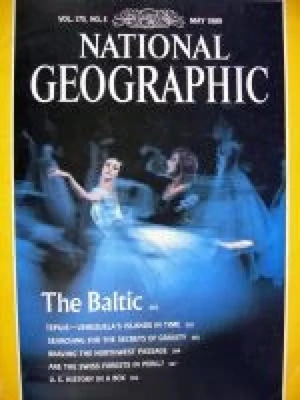 National Geographic, 1989 m., Nr. 5 - National Geographic , knyga