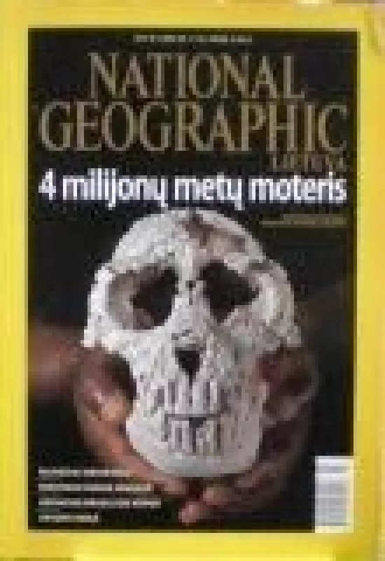 National Geographic Lietuva, 2010 m., Nr. 7 - National Geographic , knyga