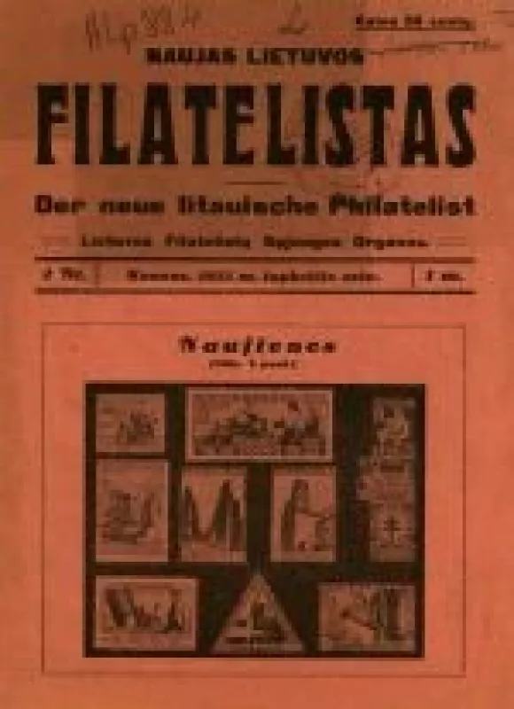 Naujas Lietuvos filatelistas, 1933 m., Nr. 2 - Autorių Kolektyvas, knyga