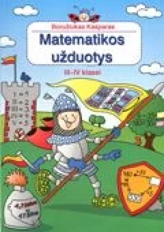 Boružiukas Kasparas. Matematikos užduotys III-IV klasei - Ulrike Pohlmann, knyga