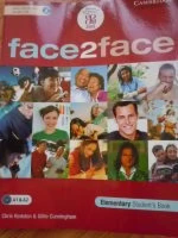 Face2Face Elementary Student's Book with DVD-ROM - Chris Redston, knyga