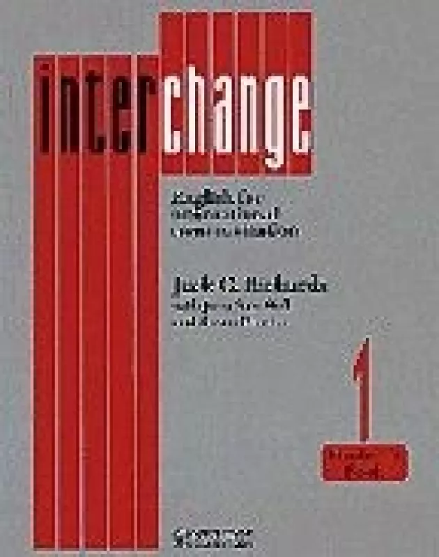 Interchange. Student"s Book 1 - Jack C. Richards, knyga