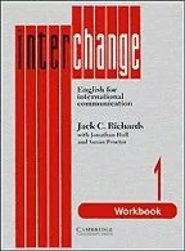Interchange. Workbook 1 - Jack C. Richards, knyga