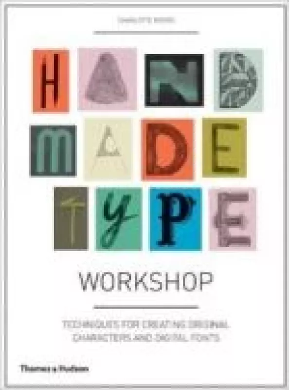 handmade type workshop - charlotte rivers, knyga