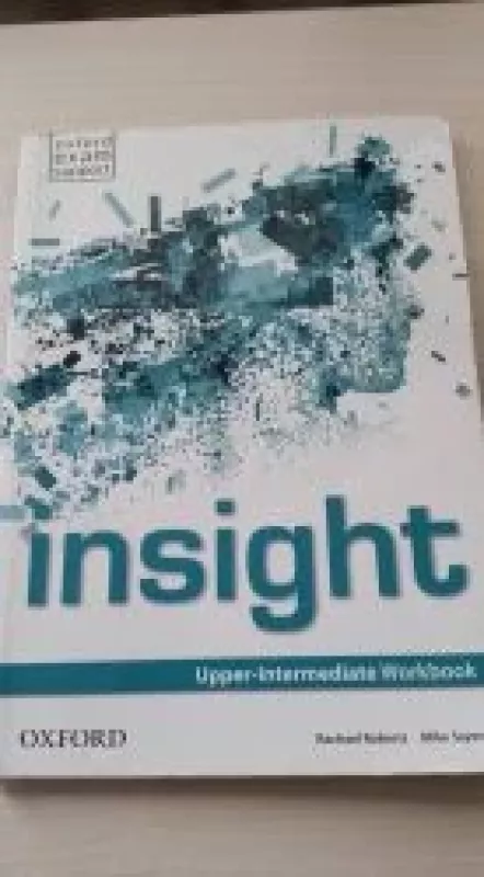 insight: upper-intermediate workbook - Rachael Roberts, knyga