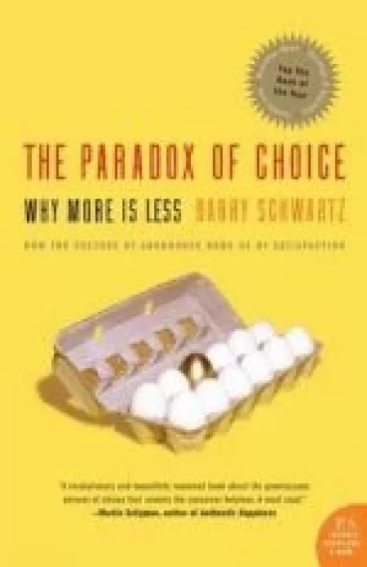 The Paradox of Choice - Barry Schwartz, knyga
