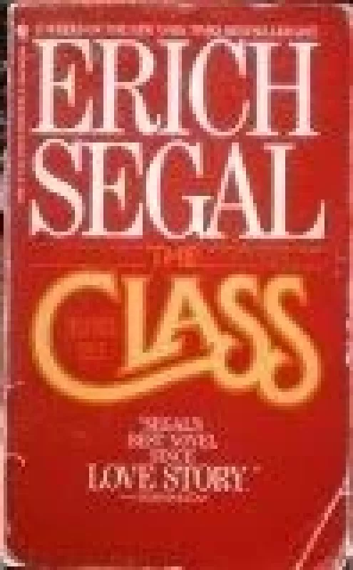 The Class - Erich Segal, knyga