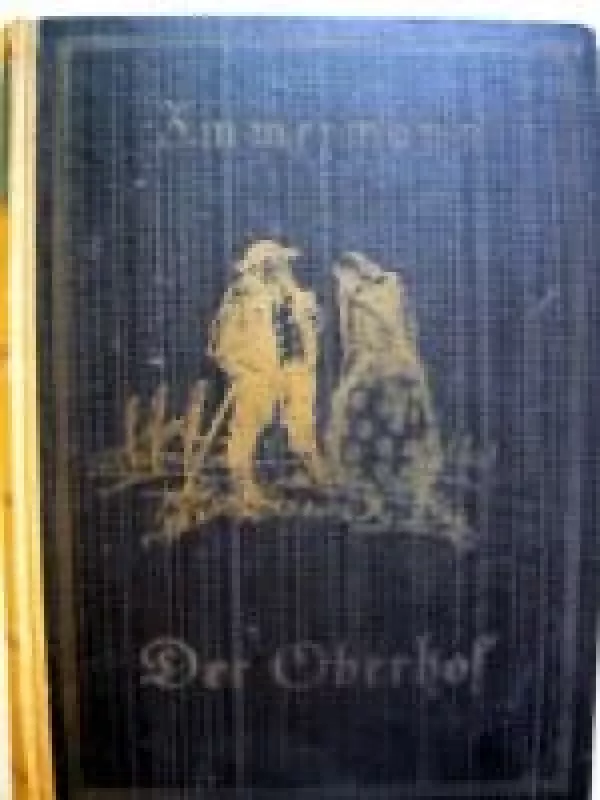Der Oberhof - Karl Šmmermann, knyga