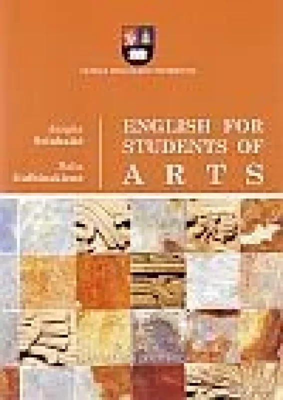 English for students of arts - Jurgita Sriubaitė, Dalia  Gulbinskienė, knyga