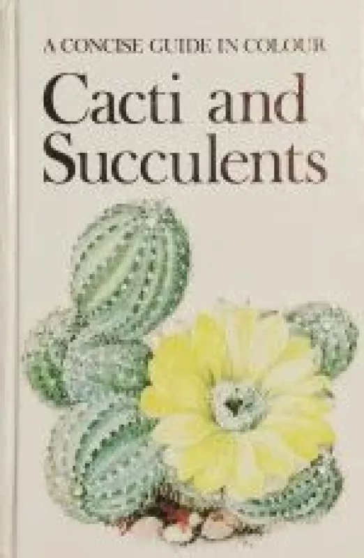 Cacti and Succulents - Rudolf Šubik, knyga