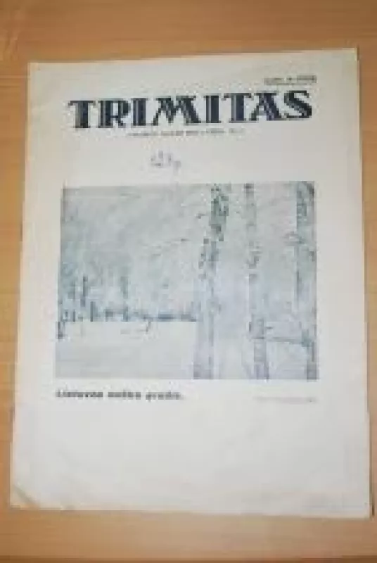 Trimitas, 1936 m., Nr. 6 - Autorių Kolektyvas, knyga