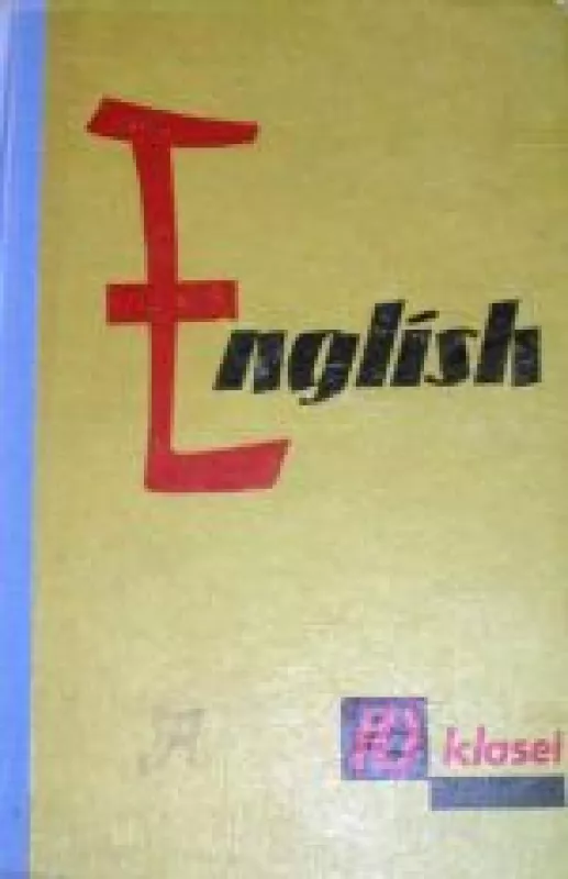 English: Anglų kalbos vadovėlis 10 klasei - G. Uaizeris, ir kiti , knyga