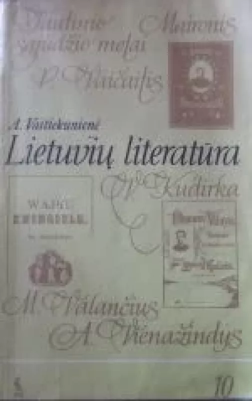 Lietuvių literatūra - Aldona Vaitiekūnienė, knyga