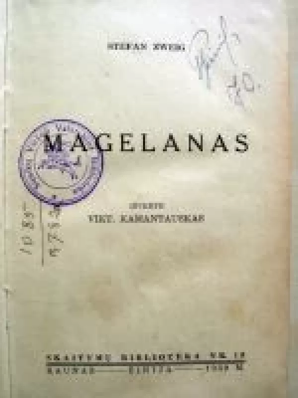 Magelanas - Stefan Zweig, knyga