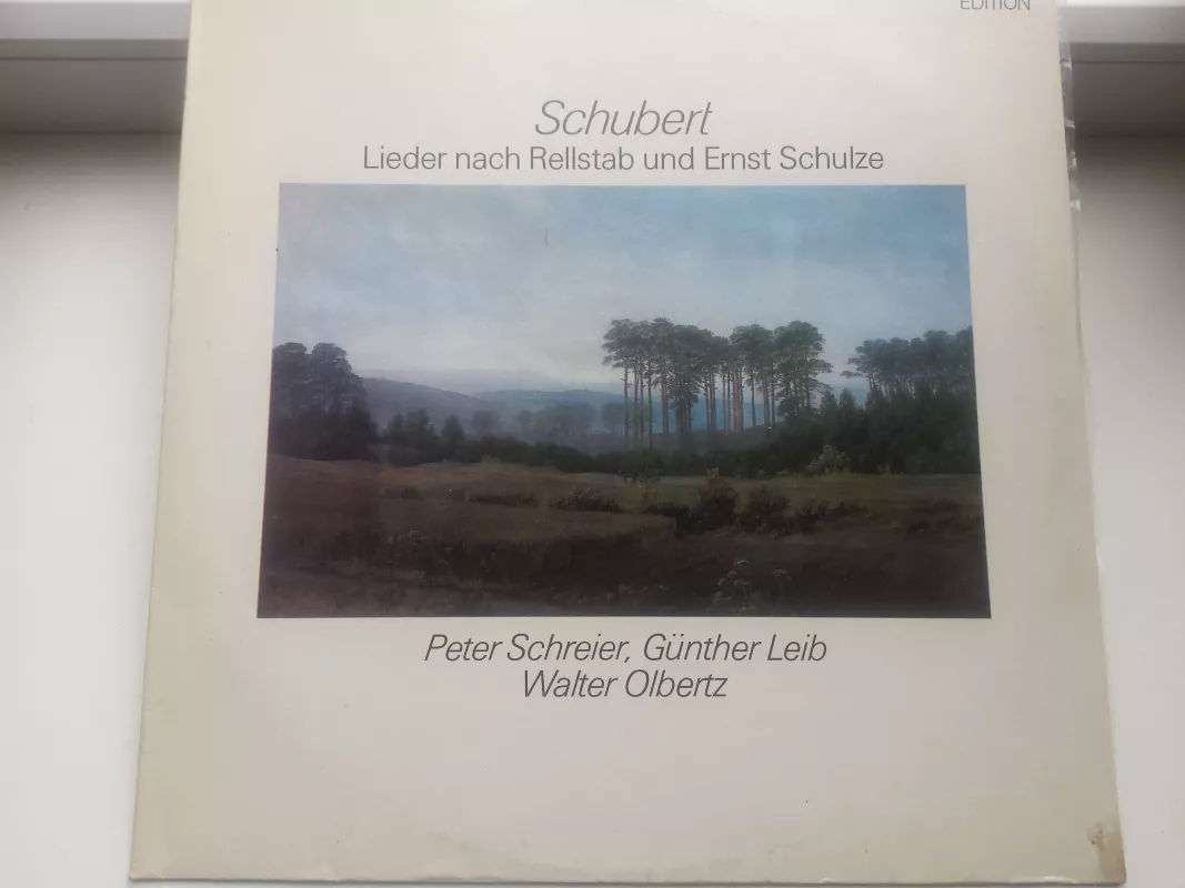 Lieder nach Rellstab und Ernst Schulze - Franz Schubert, plokštelė 5