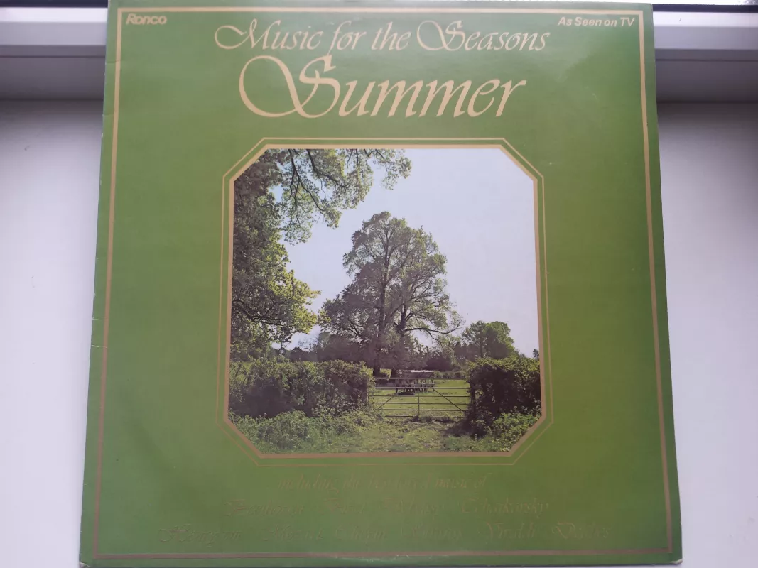 Music for the Seasons SUMMER - Ludwig van Beethoven, plokštelė 3