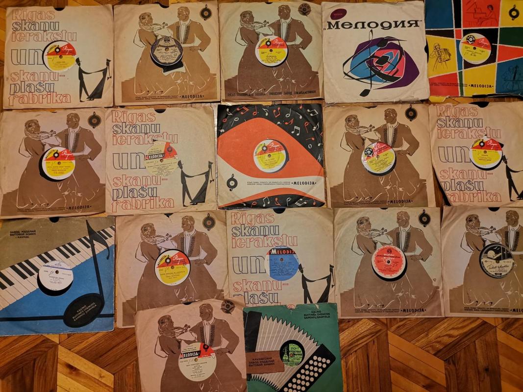 Senos vinilines ploksteles LP ~1960-1975 rinkinys - Autorių Kolektyvas, plokštelė 3