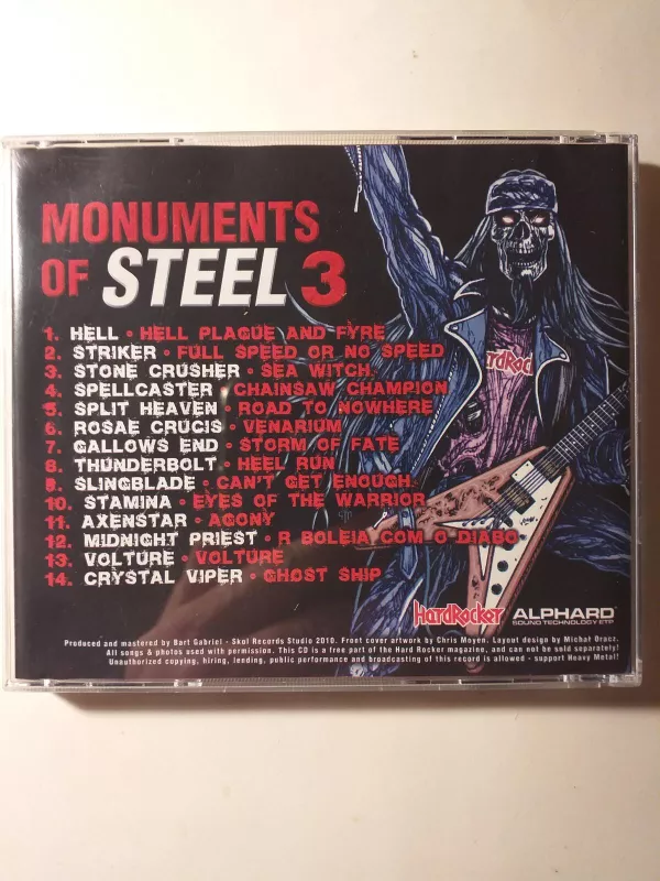 CD Monuments of Steel 3 - Autorių Kolektyvas, plokštelė 5