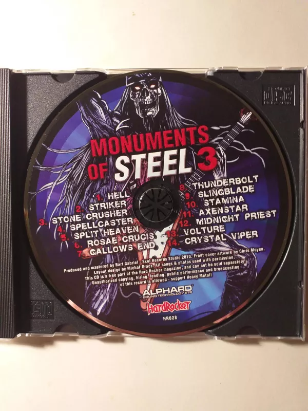CD Monuments of Steel 3 - Autorių Kolektyvas, plokštelė 3