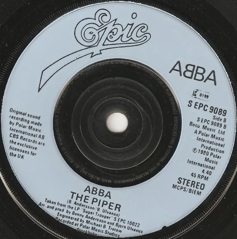 Super Trouper / The Piper - ABBA, plokštelė