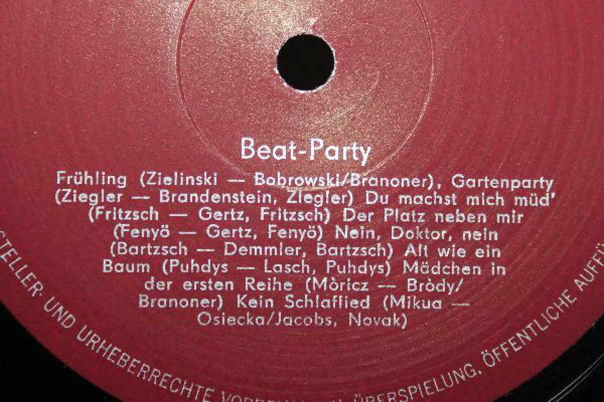 Beat-Party - Autorių Kolektyvas, plokštelė